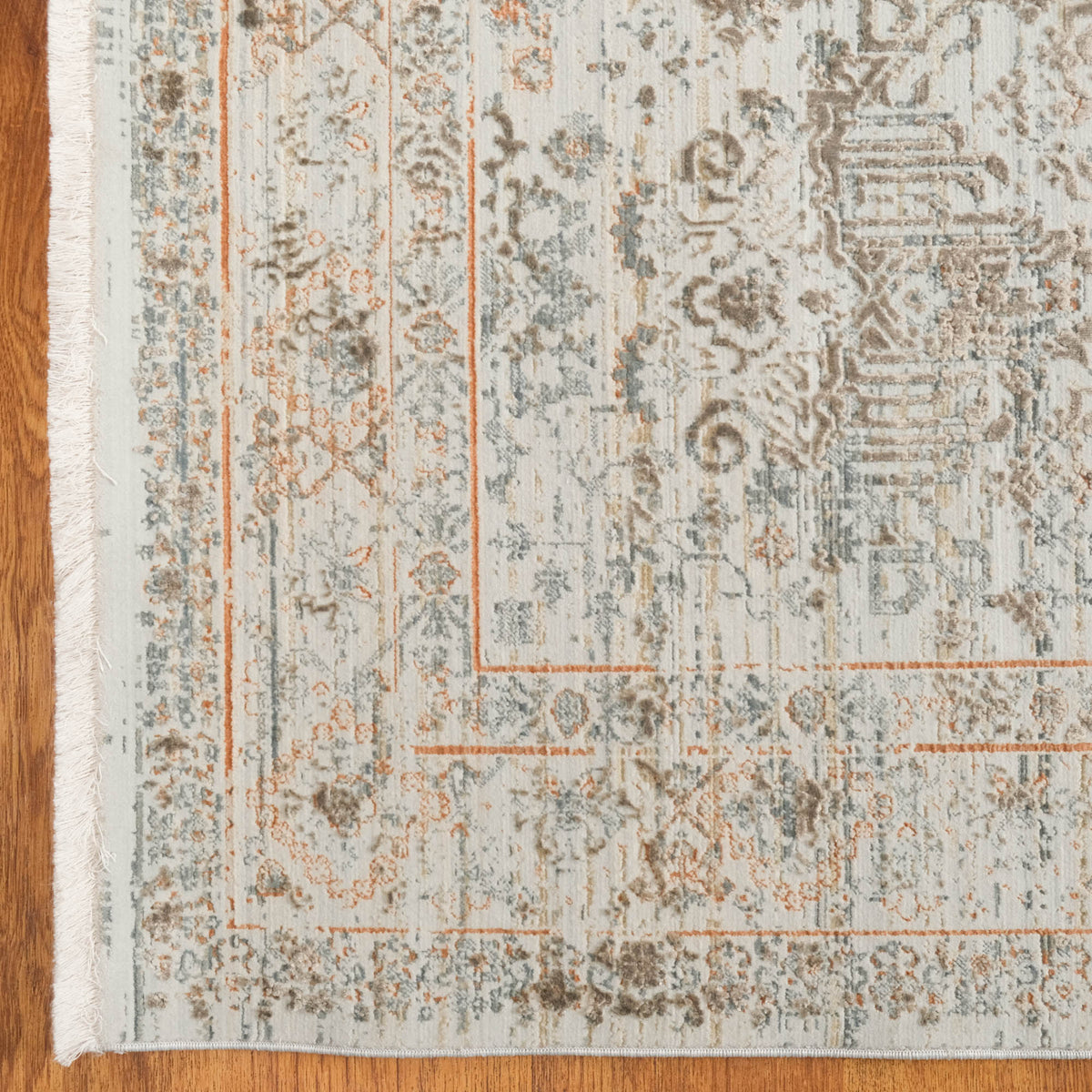 Historia Serisi Vintage Desenli Makine Dokuma Halı — etnik desenli