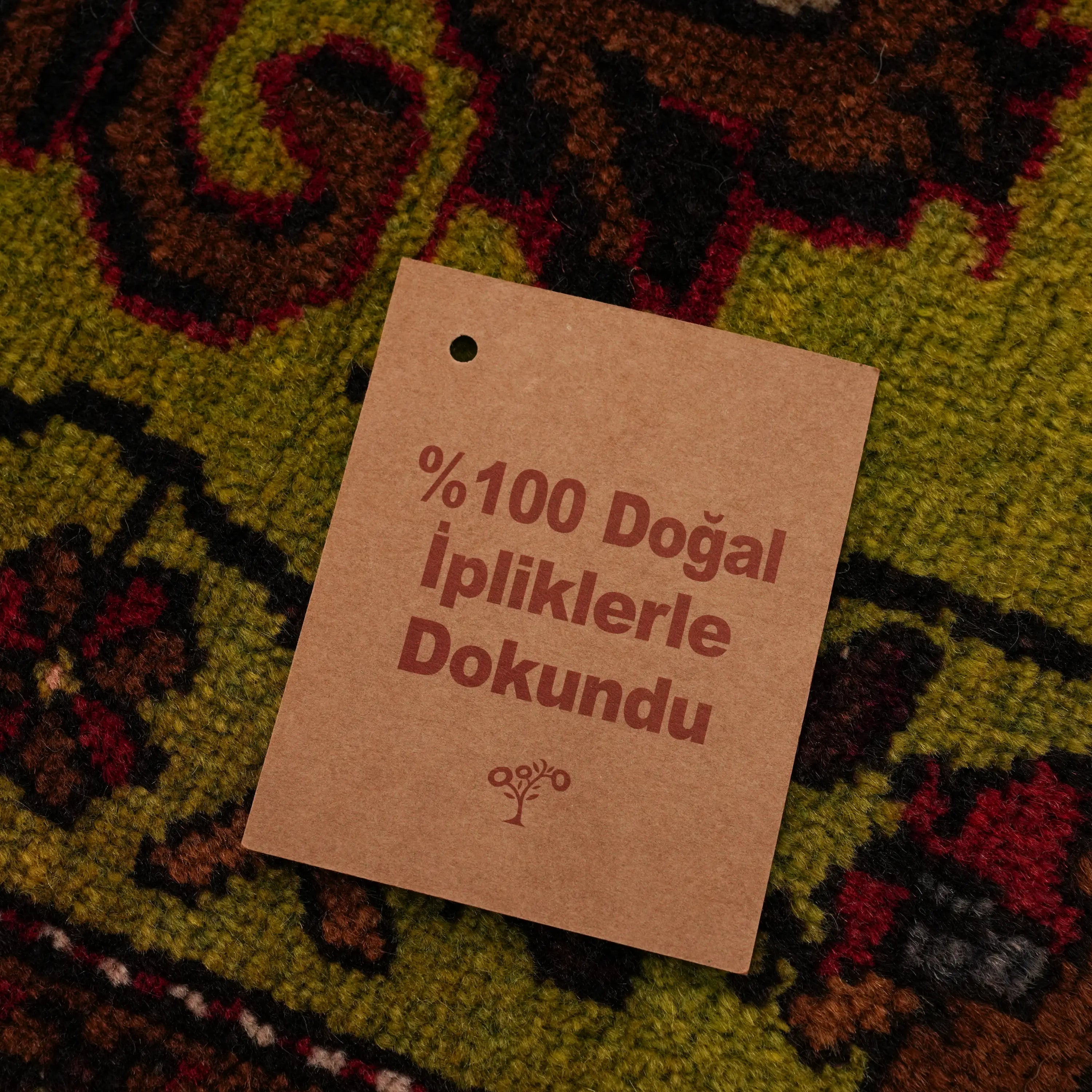 Second Hand Kirmen Handwoven Natural Dye Nevşehir Derinkuyu Carpet
