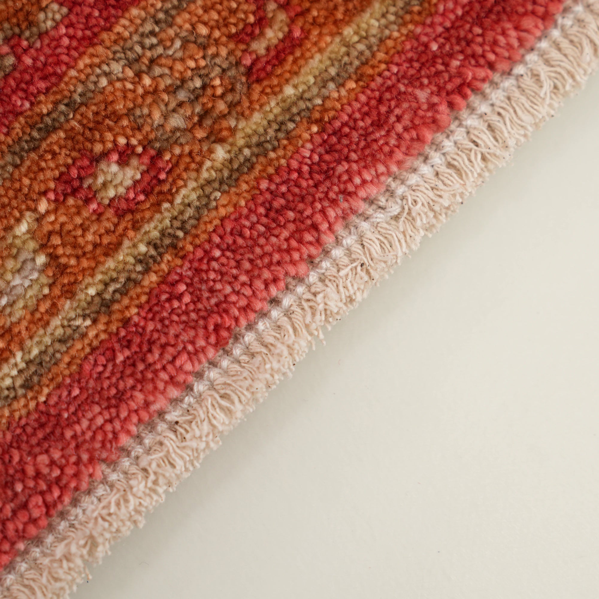 Kırmızı Tencel Tezgah Dokuma Seccade