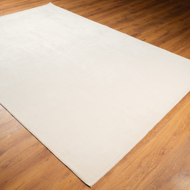 Lugano Serisi Sade Desenli Makine Dokuma Halı, krem, 80x150 – 300x400 cm — Halıcızade