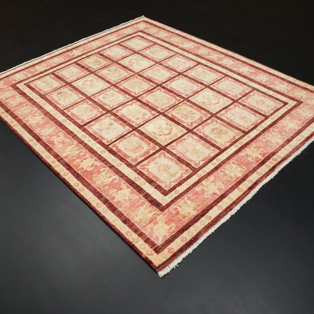 Mahal Serisi El Dokuma Anadolu Desenli Krem Halı, 148x177 cm — Halıcızade