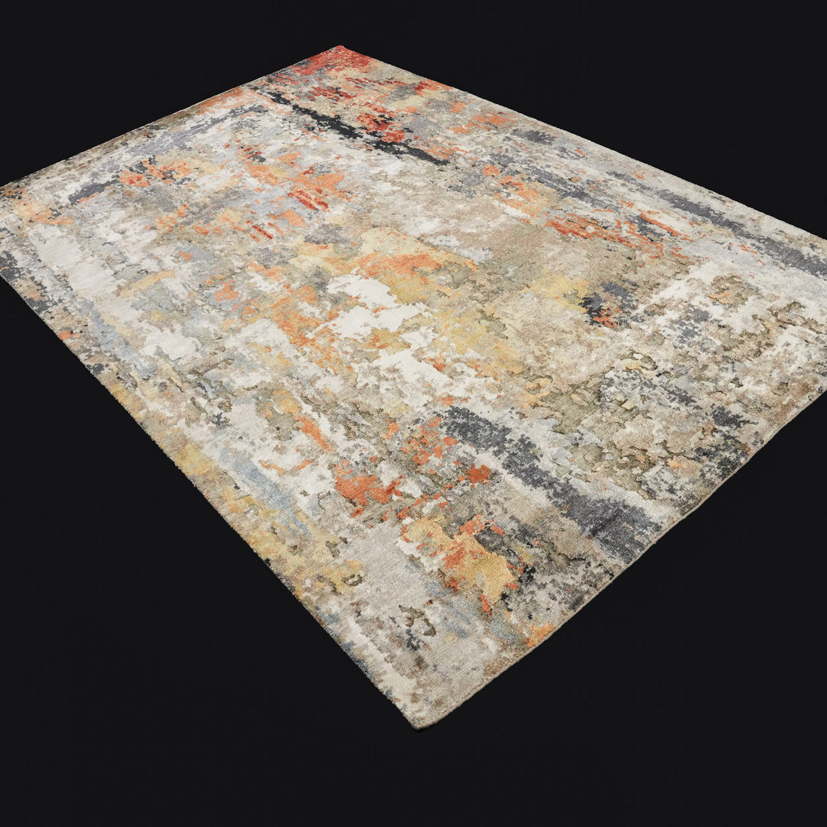 Maison Serisi El Dokuma Soyut Desenli Rengarenk Halı, 172x248 cm — Halıcızade