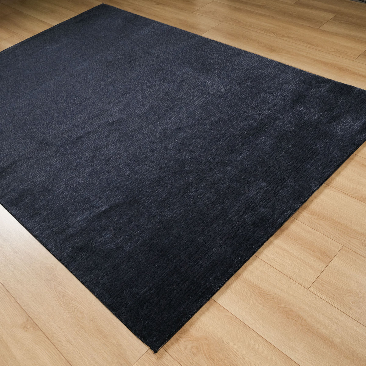 Majesty Serisi Sade Desenli Makine Dokuma Halı, lacivert, 170x240 – 240x340 cm — Halıcızade