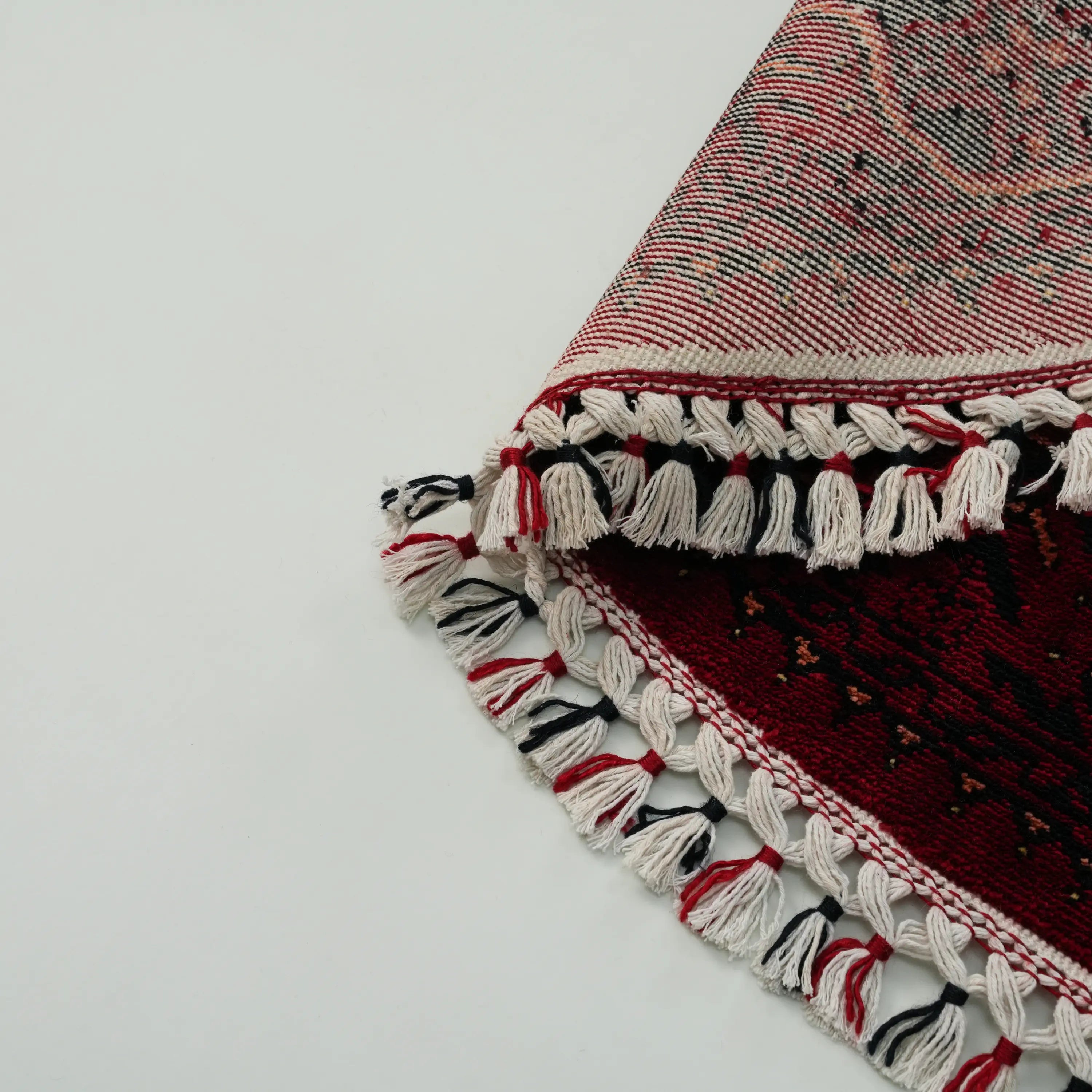 Nostalgia Afghan Design Machine Woven Carpet