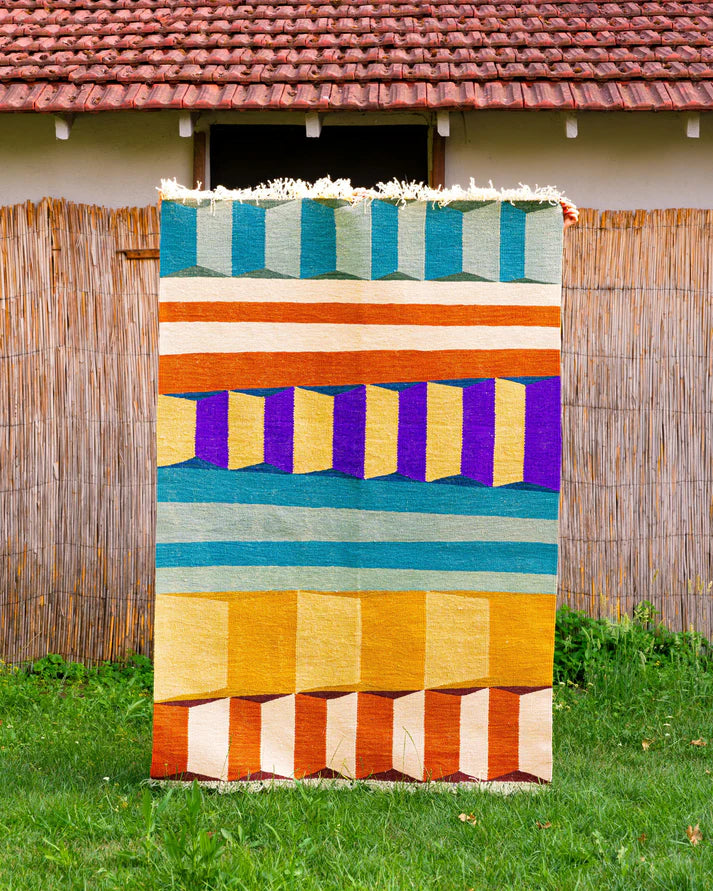 Studio Potato Rimini El Dokuması Kilim — yün