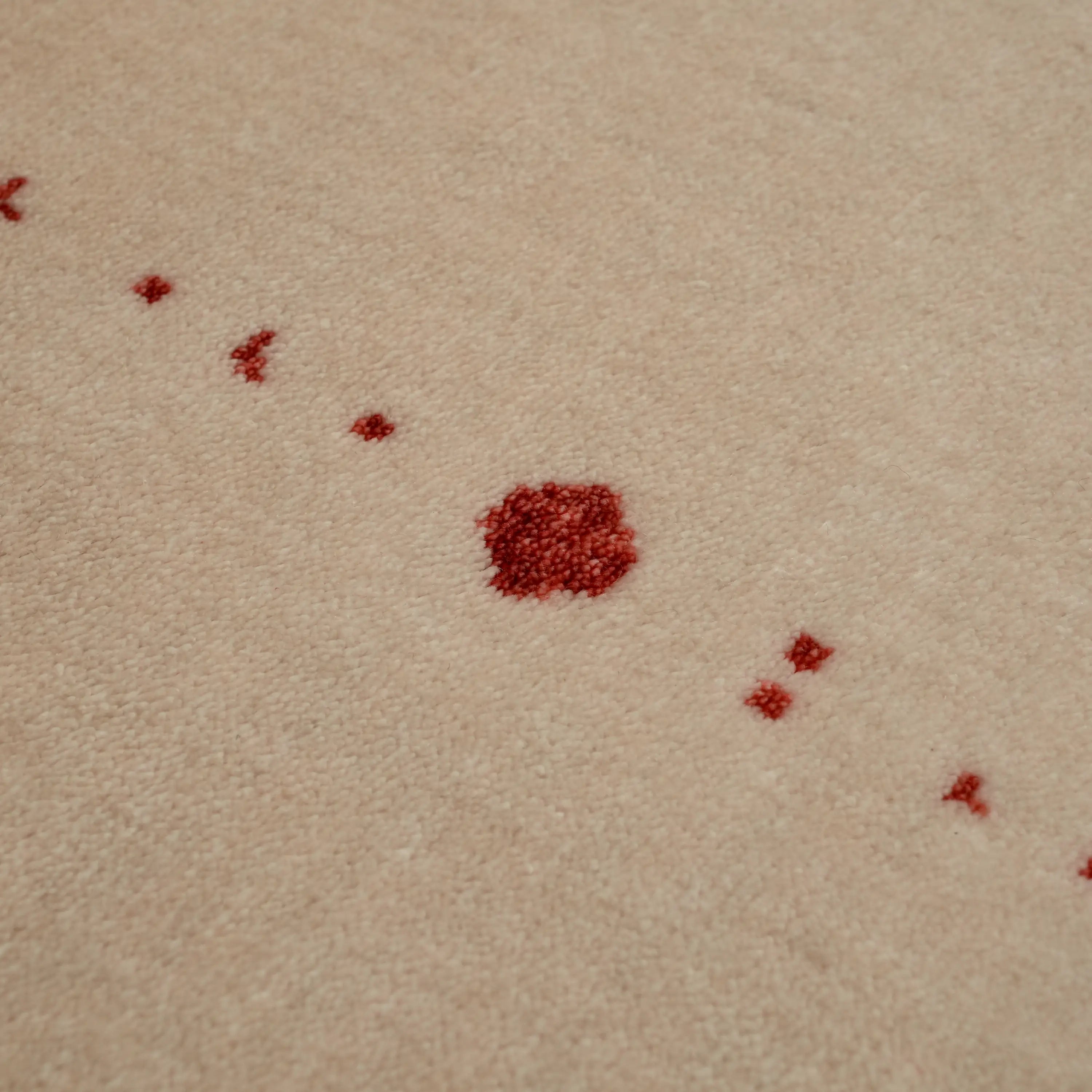 Plain Patterned Tencel White Loom Woven Prayer Rug Rug