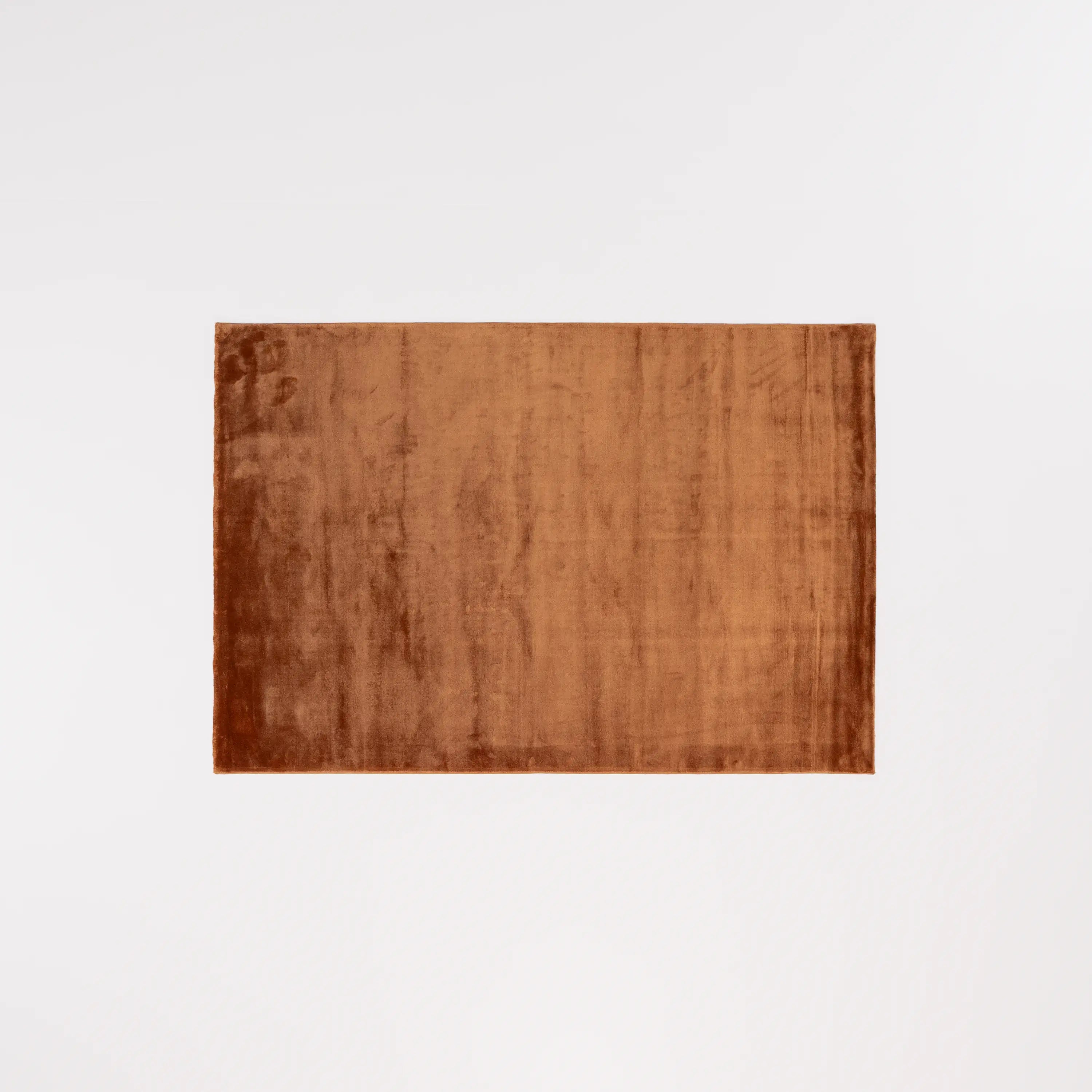 Plain Patterned Terra Viscose Rug