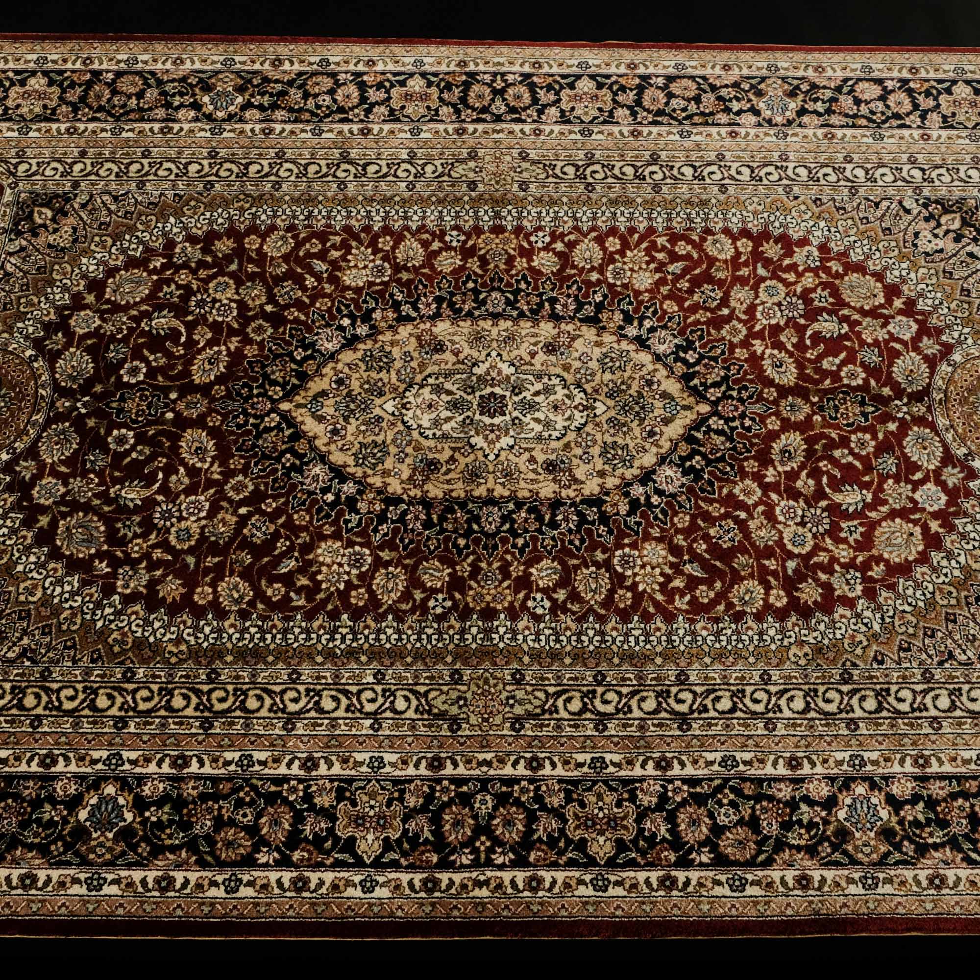 Frame Design Hand Woven Carpet