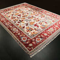 Pure Silk Handwoven Classic Azerbaijan Carpet