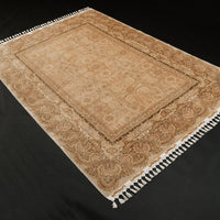 Pure Silk Handwoven Shawl Pattern Modern Classic Rug
