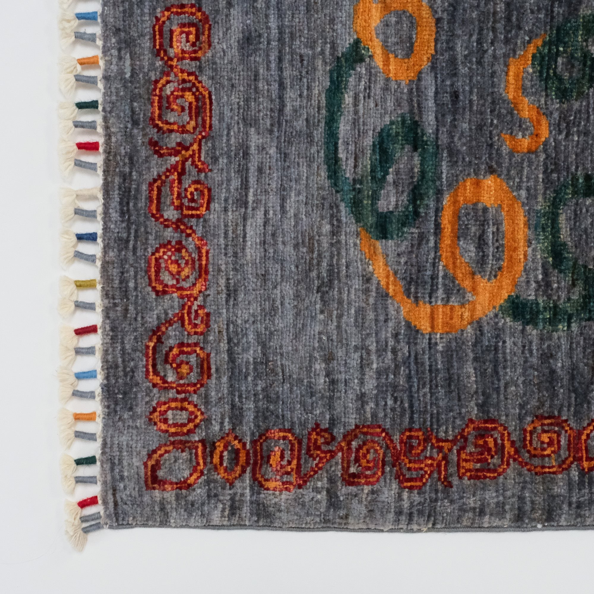 Shahzade Series Hand-Woven Karabakh Patterned Wool Carpet