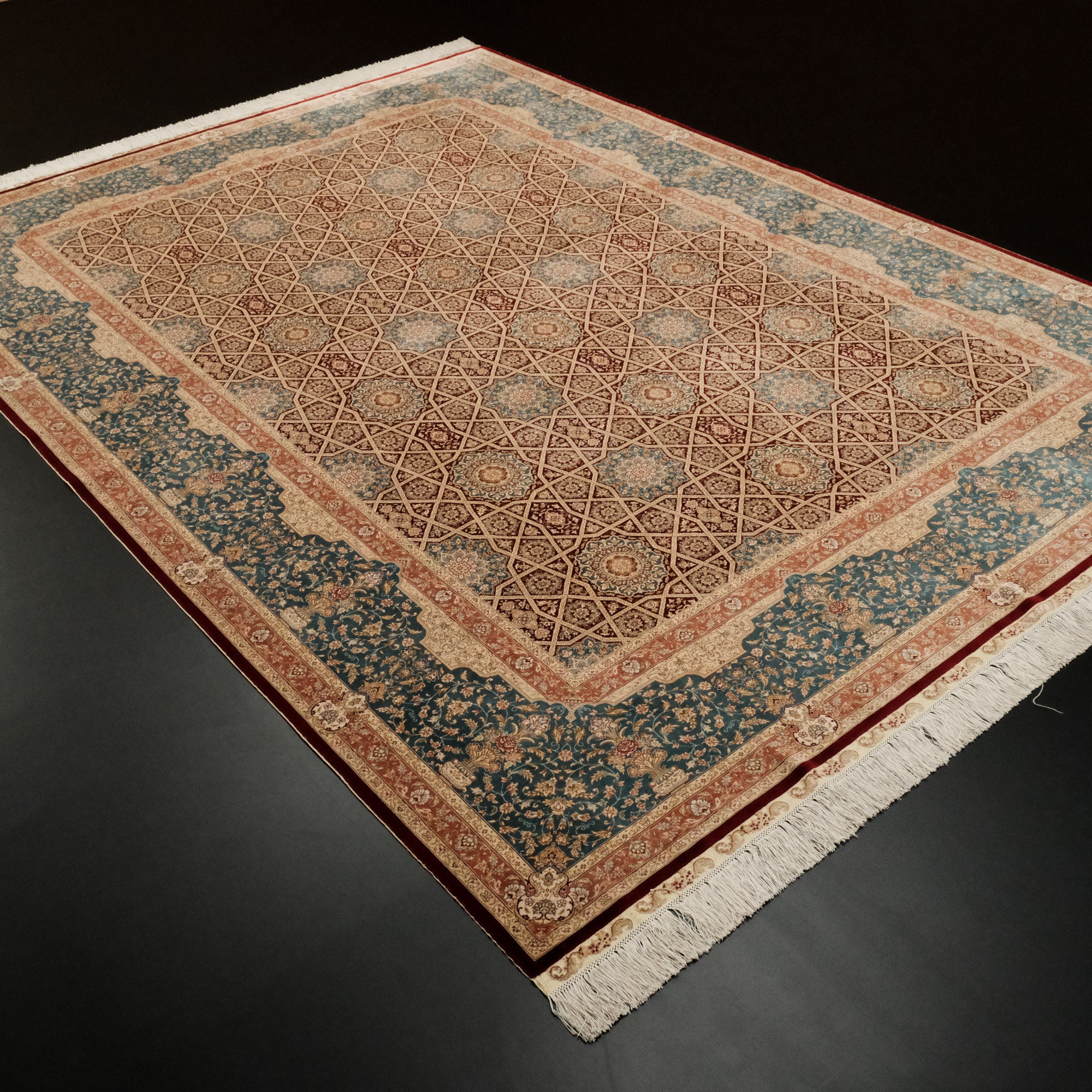 Semdinli Rugs Seljuk Patterned Hand-Woven Burgundy Carpet – HALICIZADE