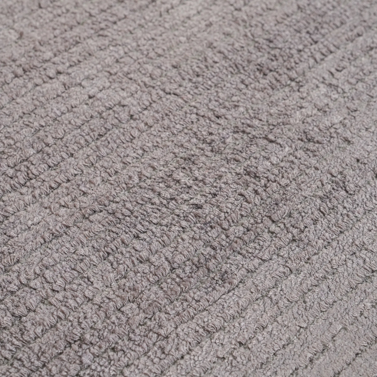 Soft Line Series striped rug — surface close-up, diagonal raised lines and textured pile