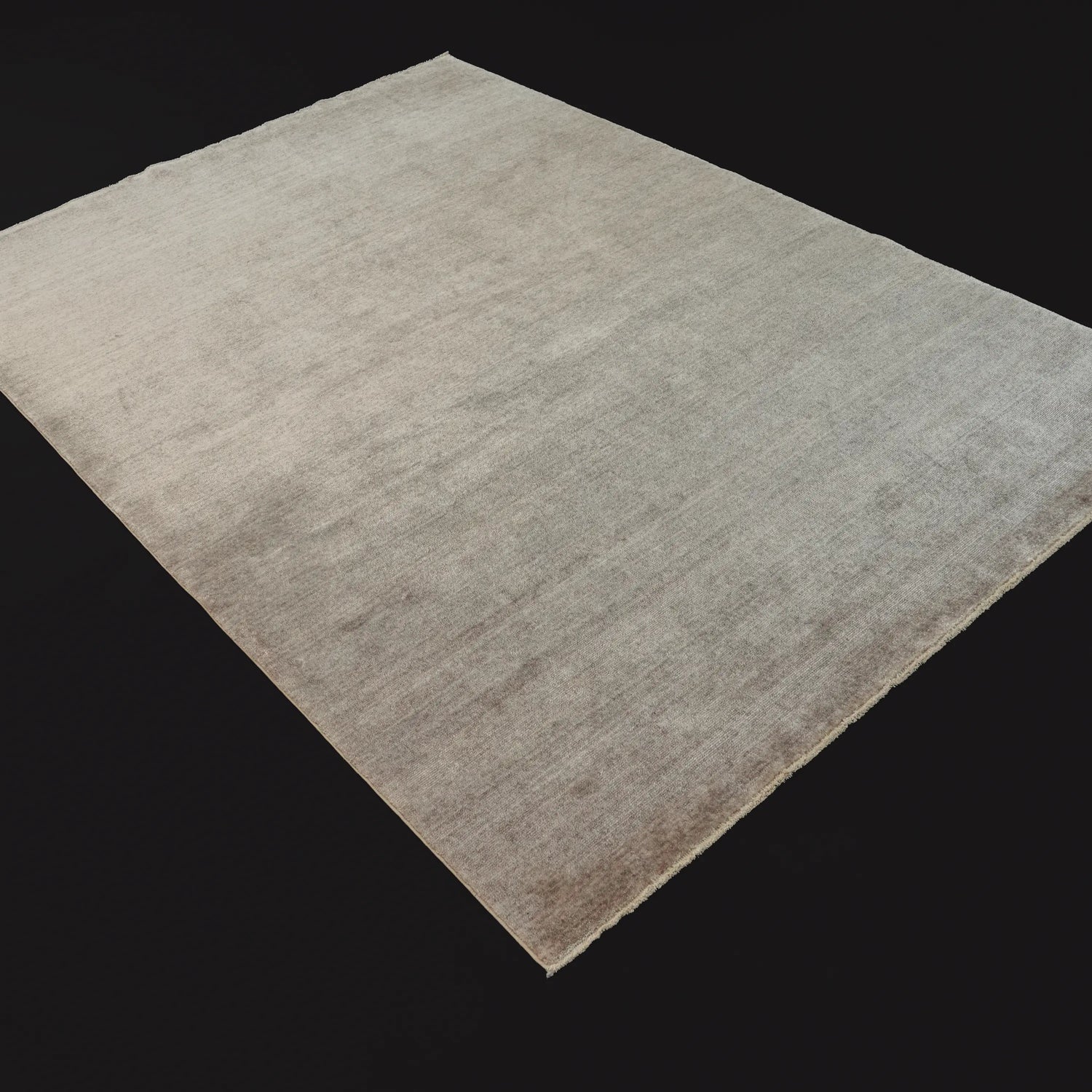 Taftan Serisi Sade Desenli Tezgah Dokuma Halı, vizon, 80x140 – 300x390 cm — Halıcızade