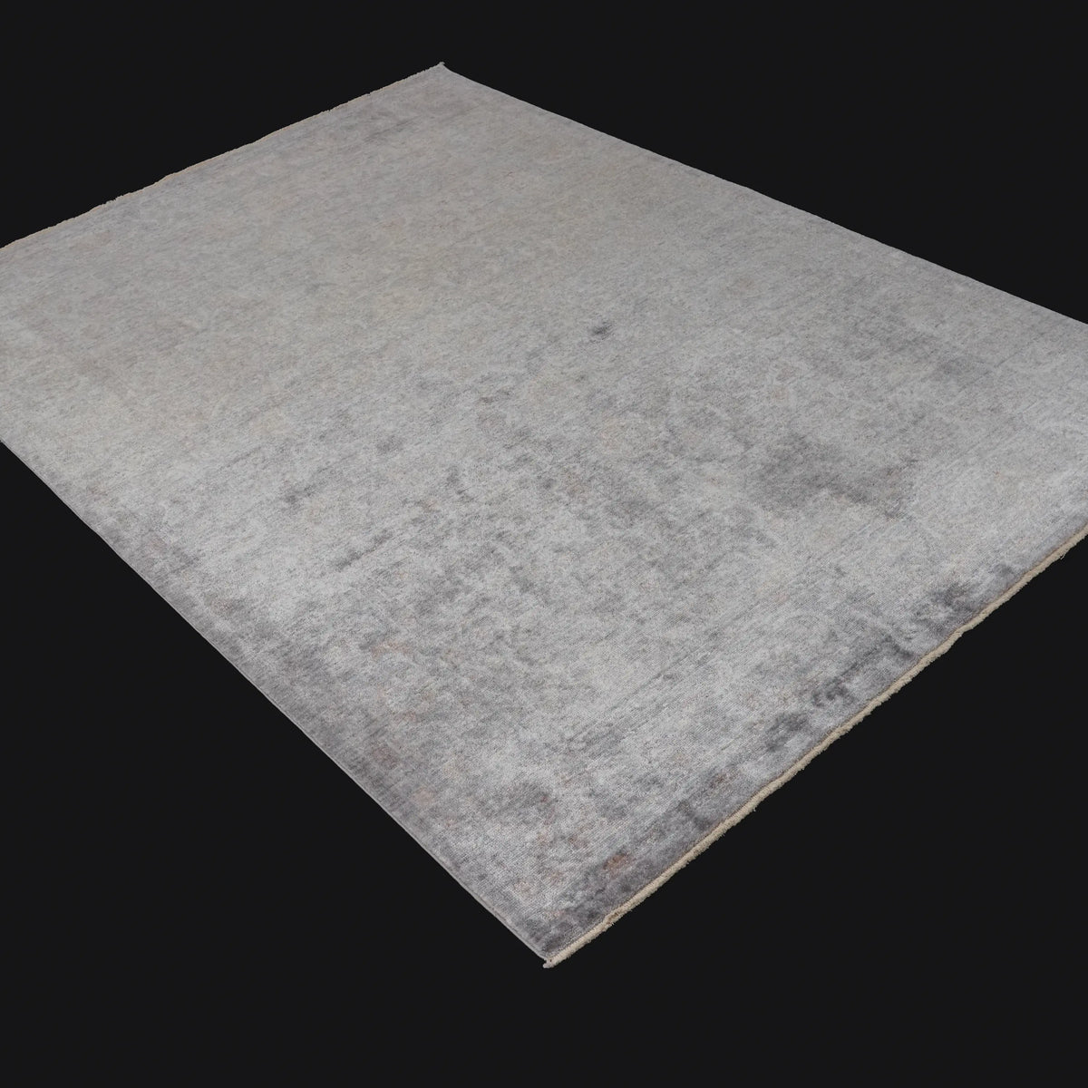 Taftan Serisi Vintage Desenli Tezgah Dokuma Halı, gri, 80x140 – 300x390 cm — Halıcızade