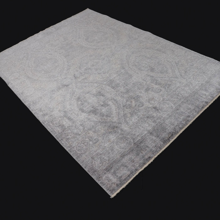 Taftan Serisi Vintage Desenli Tezgah Dokuma Halı, gri, 80x140 – 300x390 cm — Halıcızade