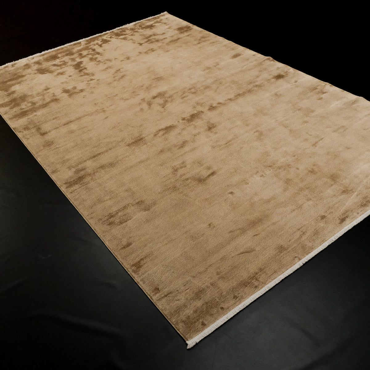 Velvet Serisi Tezgah Dokuma Sade Desenli Kahverengi Halı, 195x295 cm — Halıcızade