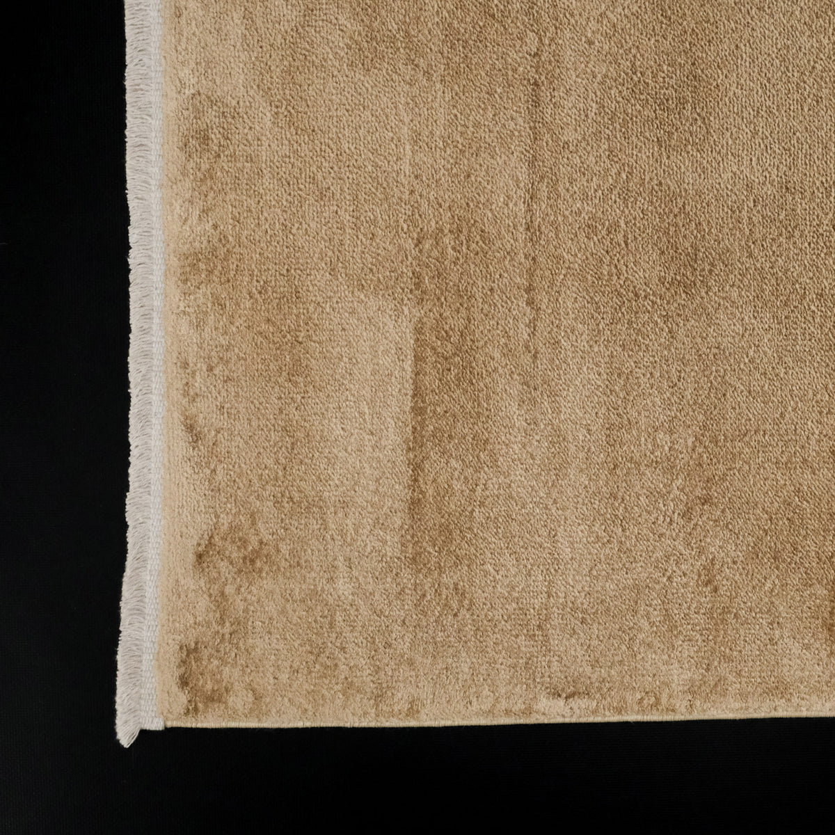 Velvet Serisi Tezgah Dokuma Sade Desenli Kahverengi Halı — modern tasarım