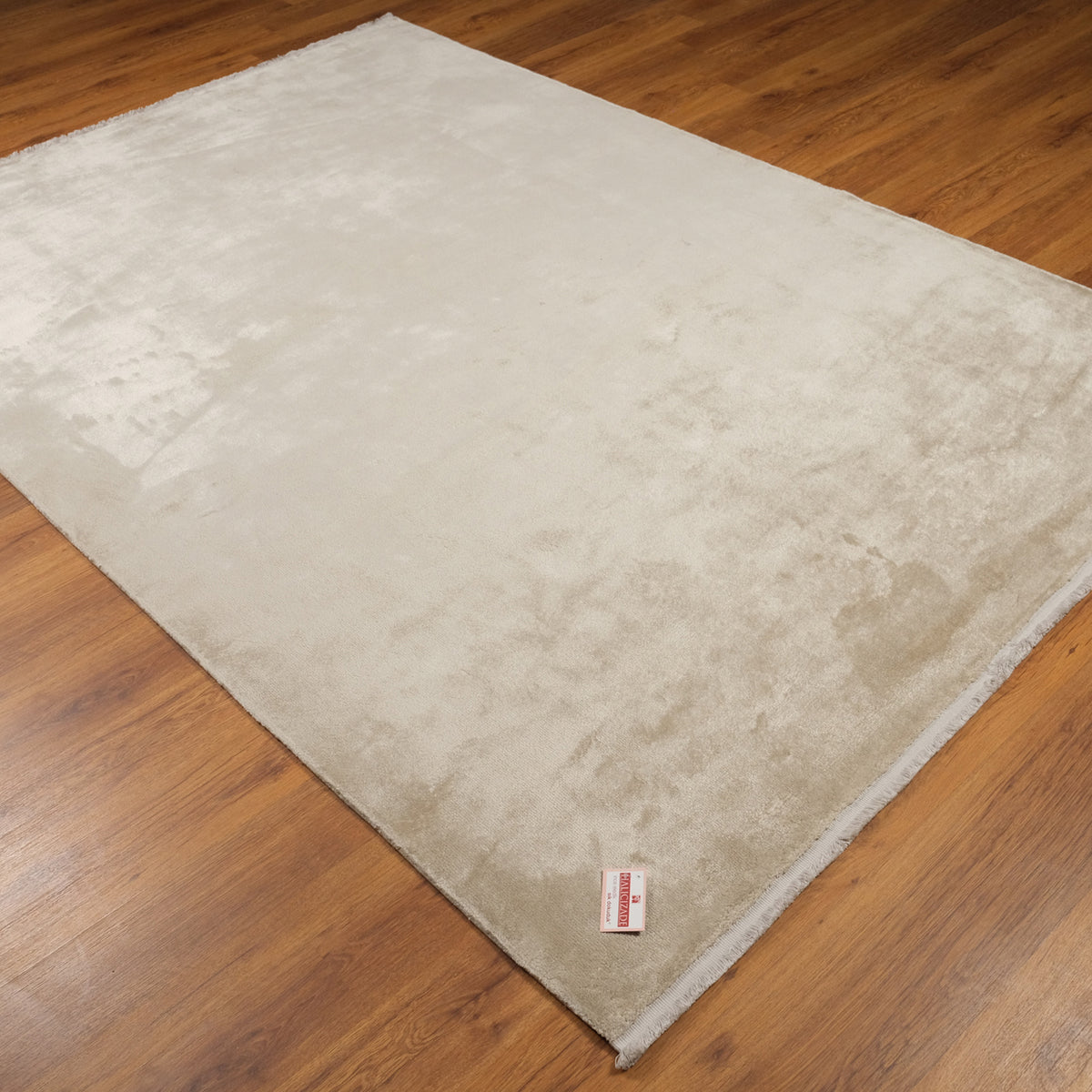 Velvet Serisi Sade Desenli Tezgah Dokuma Halı, vizon, 130x190 – 240x340 cm — Halıcızade