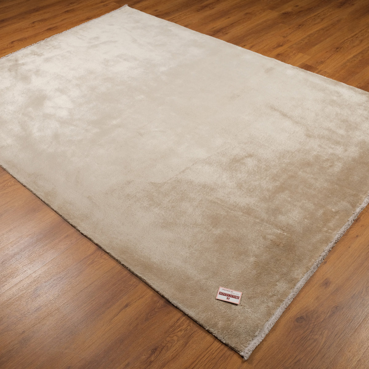 Velvet Serisi Sade Desenli Tezgah Dokuma Halı, vizon, 130x190 – 240x340 cm — Halıcızade
