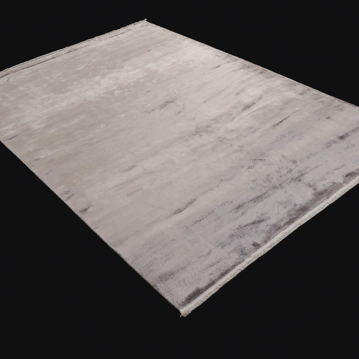 Velvet Serisi Sade Desenli Tezgah Dokuma Halı, gri, 130x190 – 240x340 cm — Halıcızade