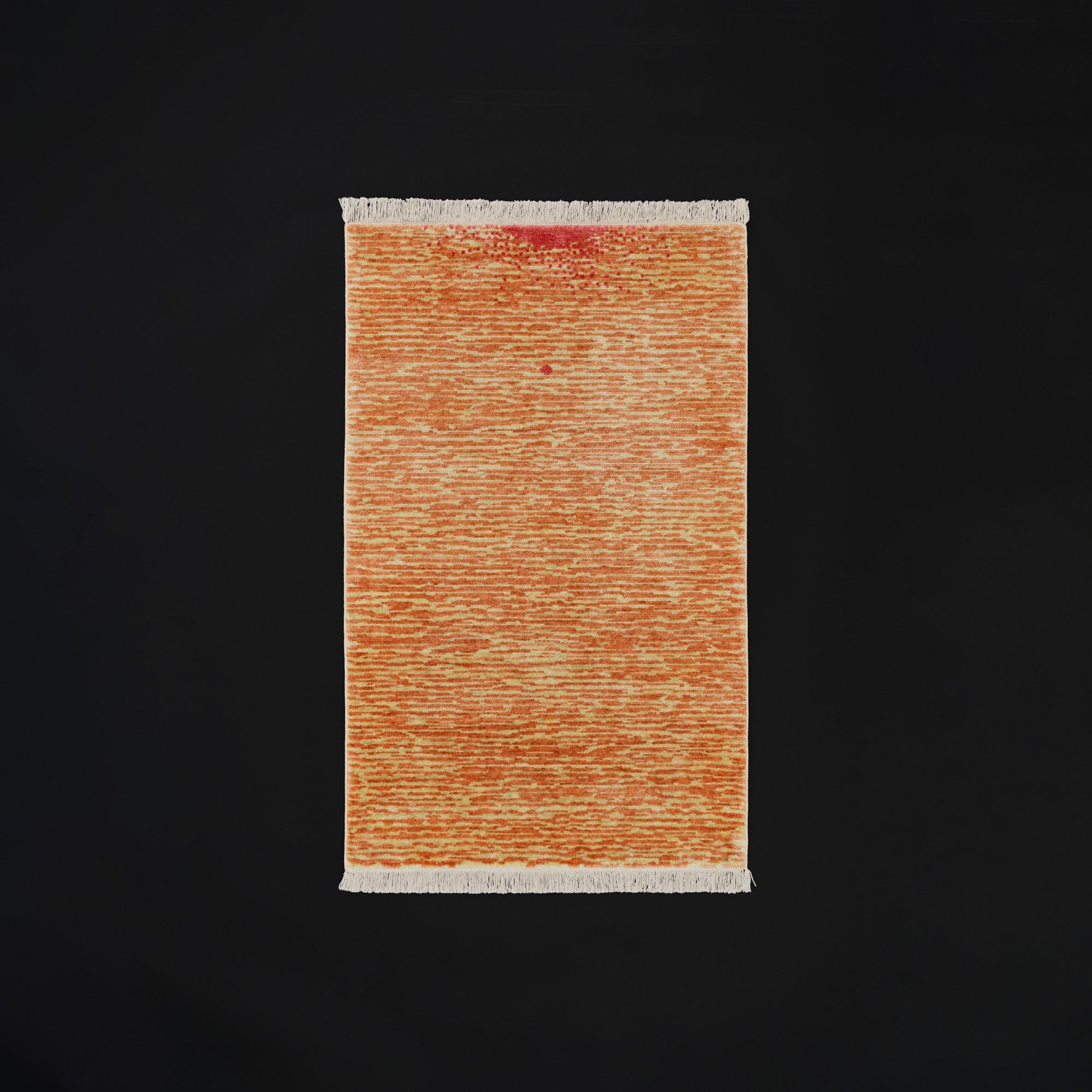 Tencel Terra Loom Woven Prayer Rug Side by Side