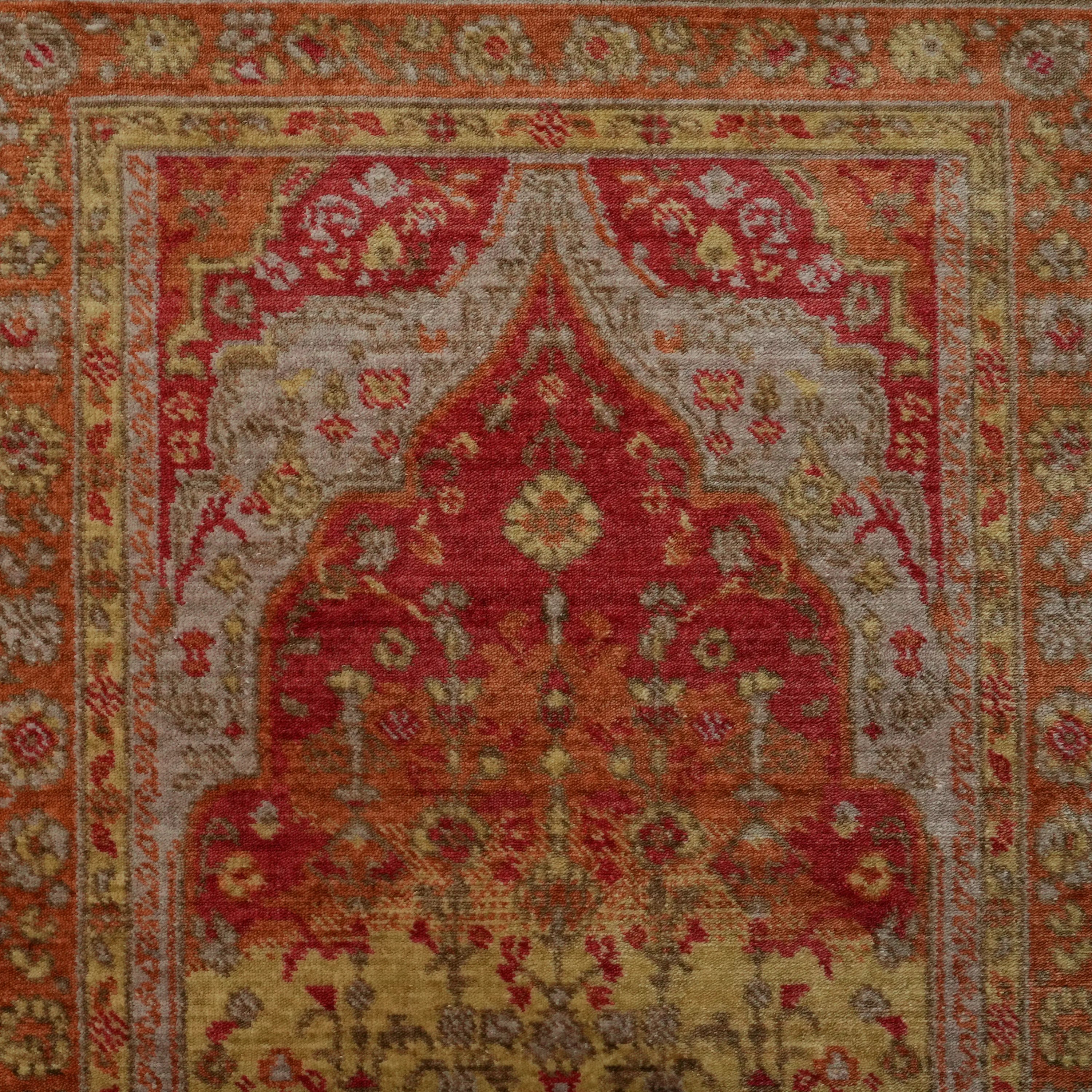 Zade Serisi Rengarenk Tezgah Dokuma Halı Seccade