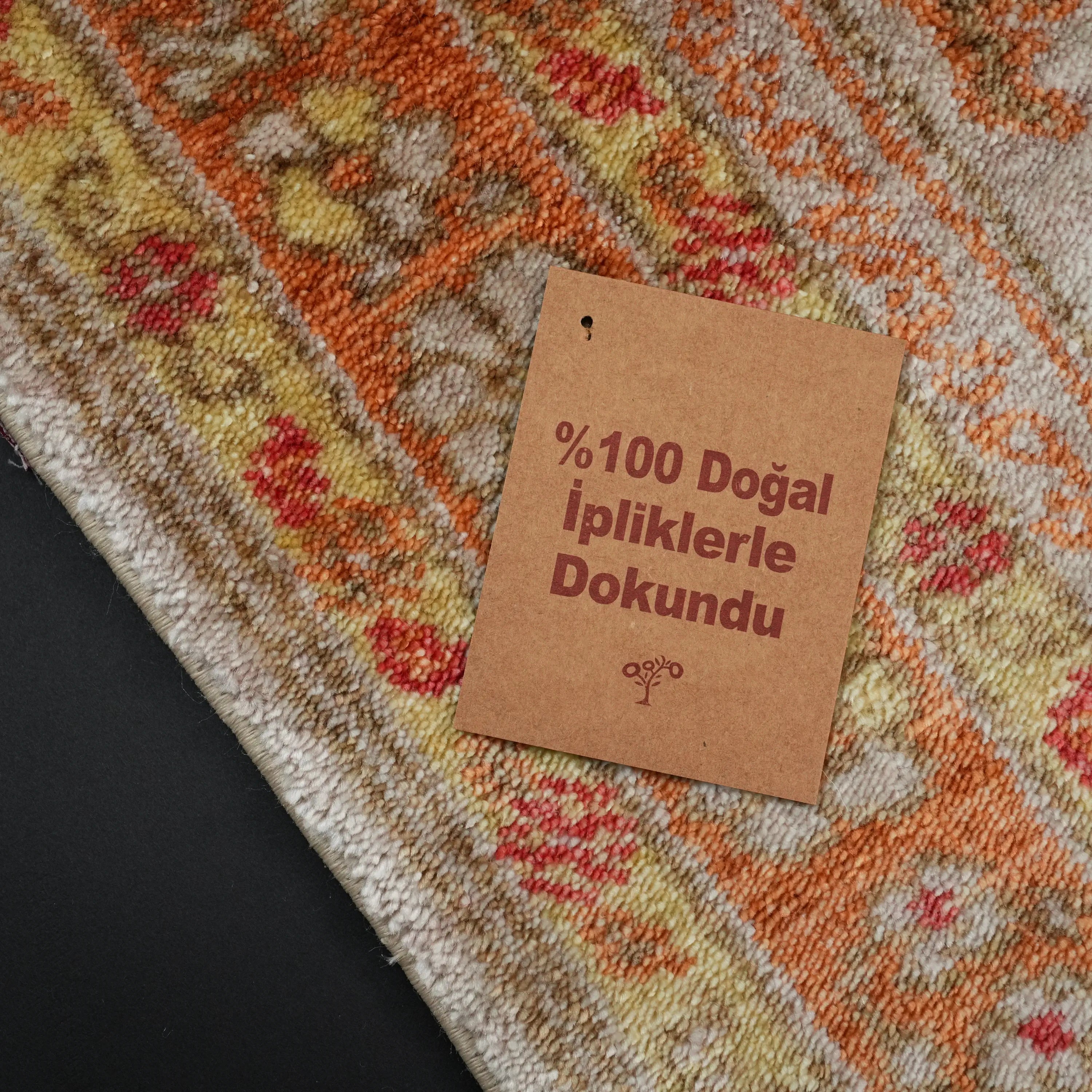 Zade Serisi Rengarenk Tezgah Dokuma Halı Seccade