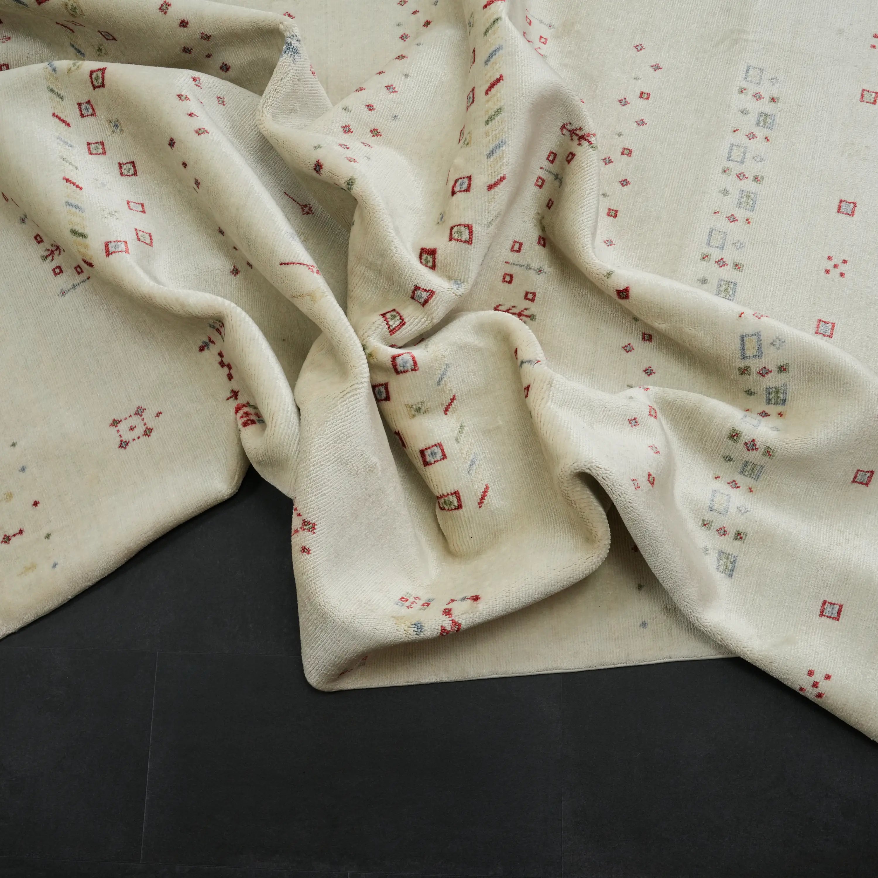 Zara Series Ethnic Patterned Loom-Woven Rug