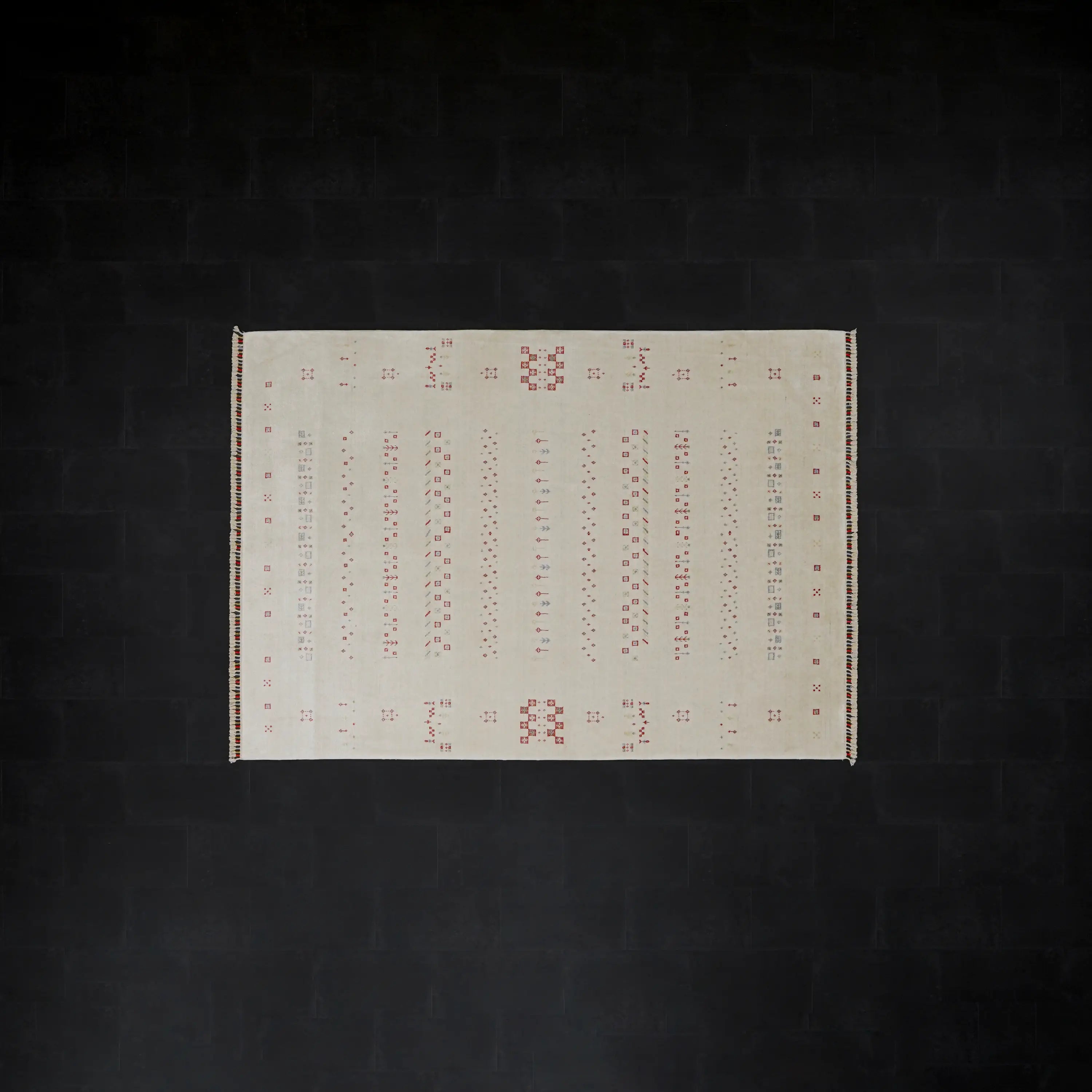 Zara Series Ethnic Patterned Loom-Woven Rug