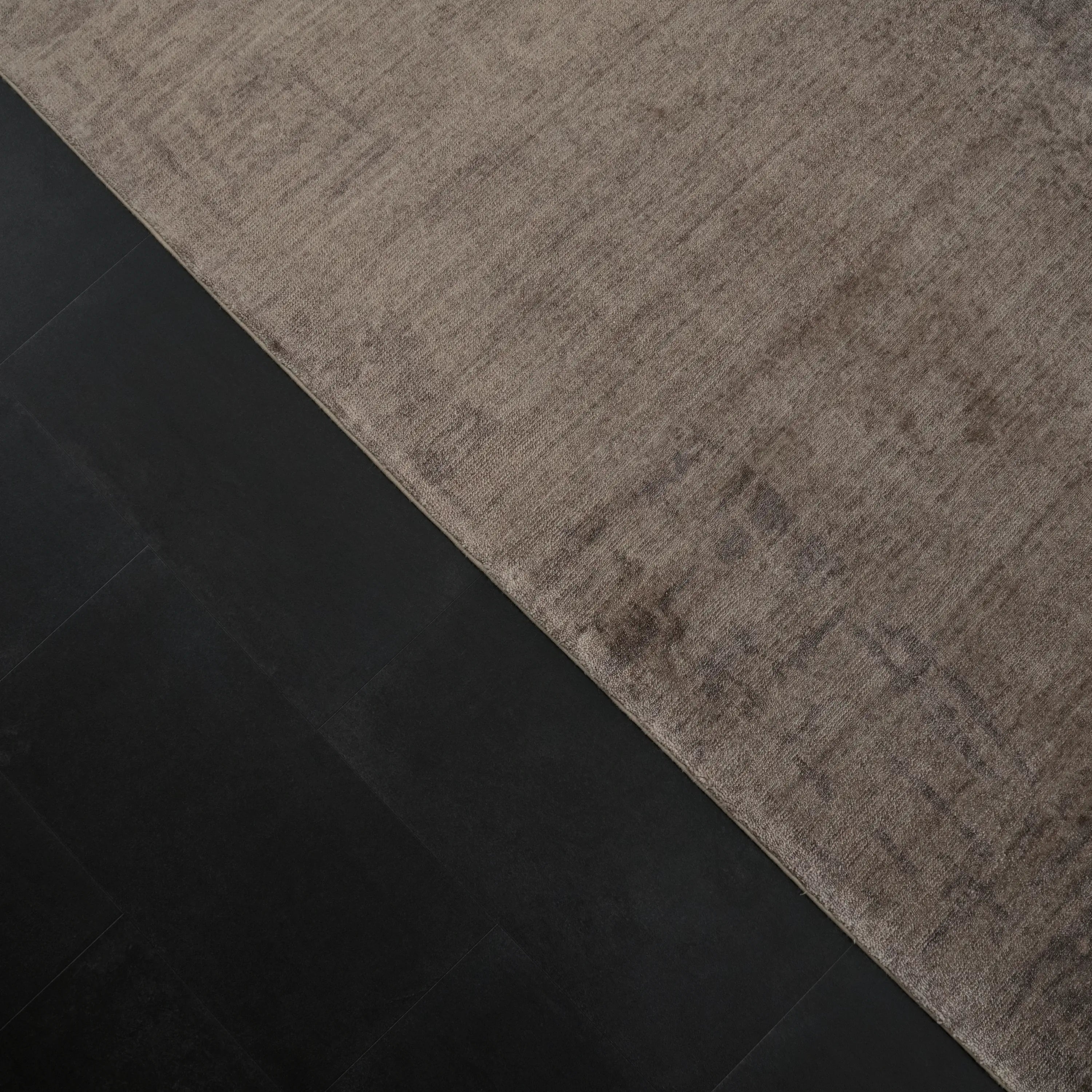 Zima Series Abstract Patterned Beige Loomed Rug