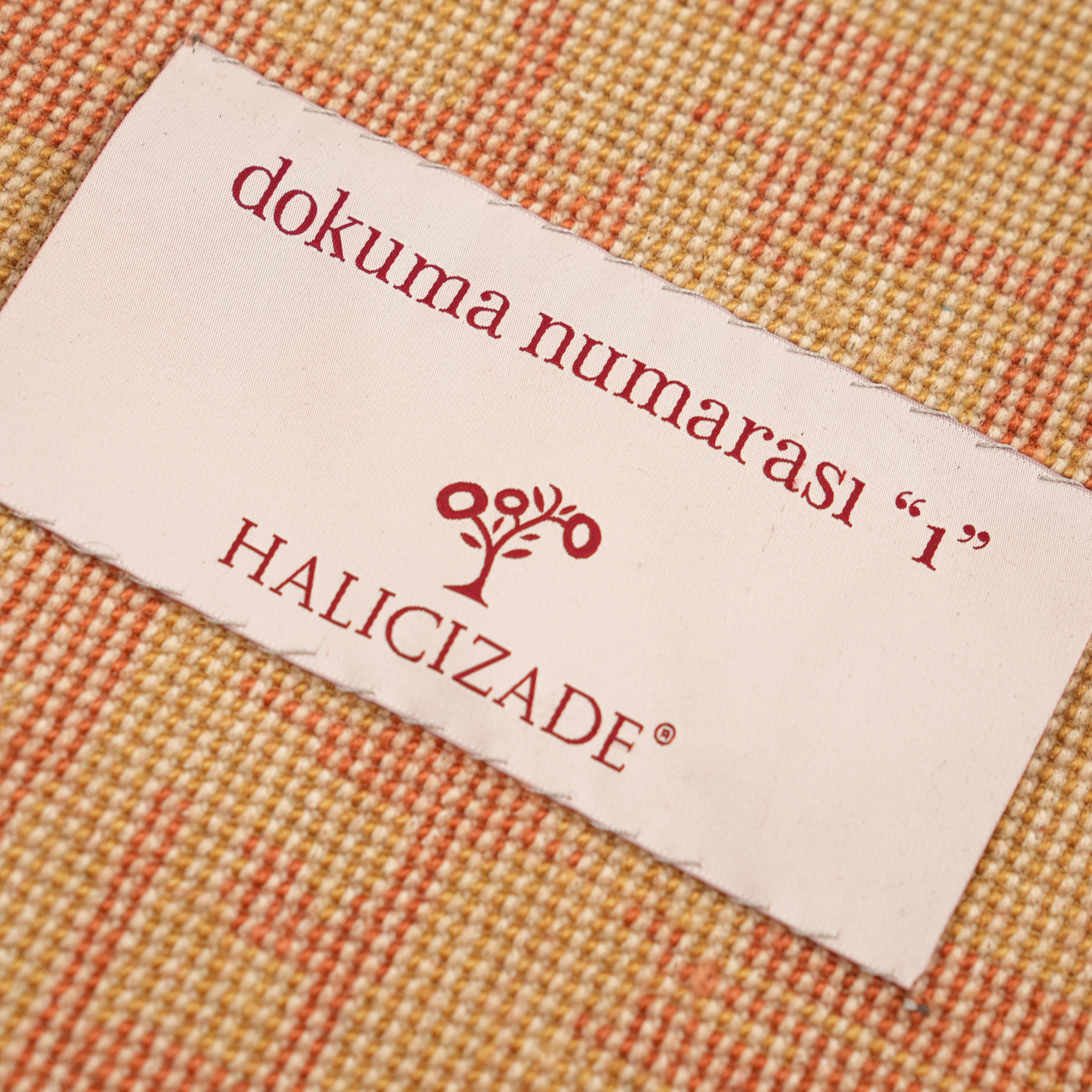 Zima Serisi Soyut Desenli Yeşil Doğal Tezgah Dokuma Halı — yatak odası halısı