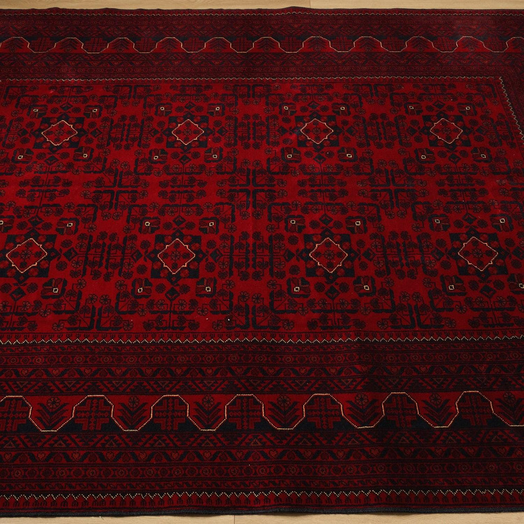 Afgan Desenli Khamyap El Dokuma Halı