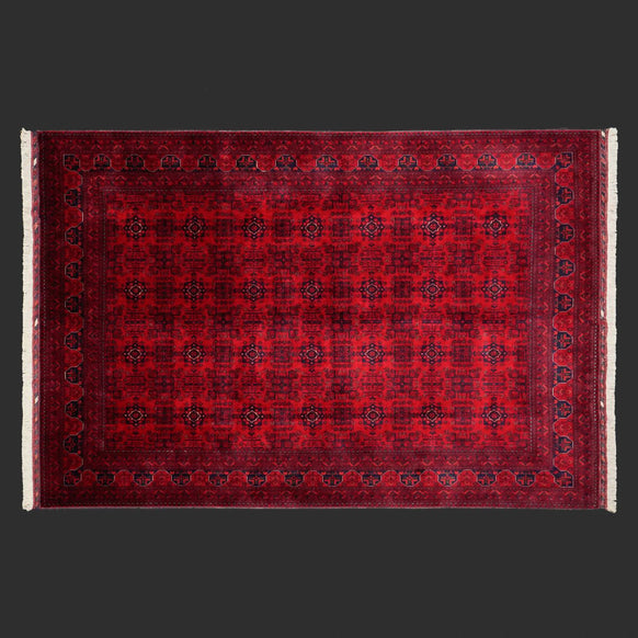 Afghan Patterned Wool Cotton Bilicik Carpet