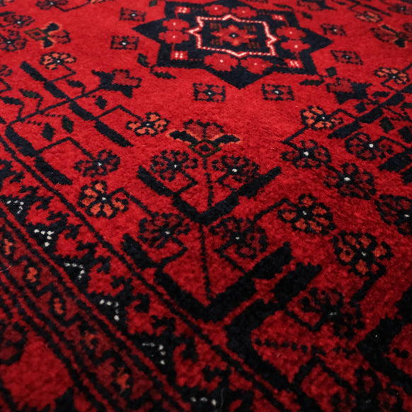 Afghan Patterned Wool Cotton Bilicik Carpet