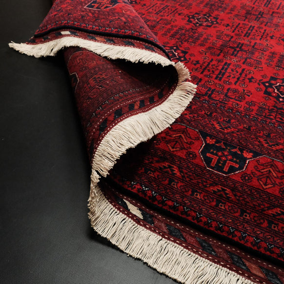 Afghan Patterned Wool Cotton Bilicik Carpet