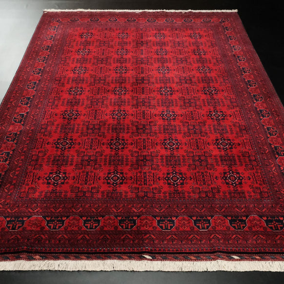 Afghan Patterned Wool Cotton Bilicik Carpet