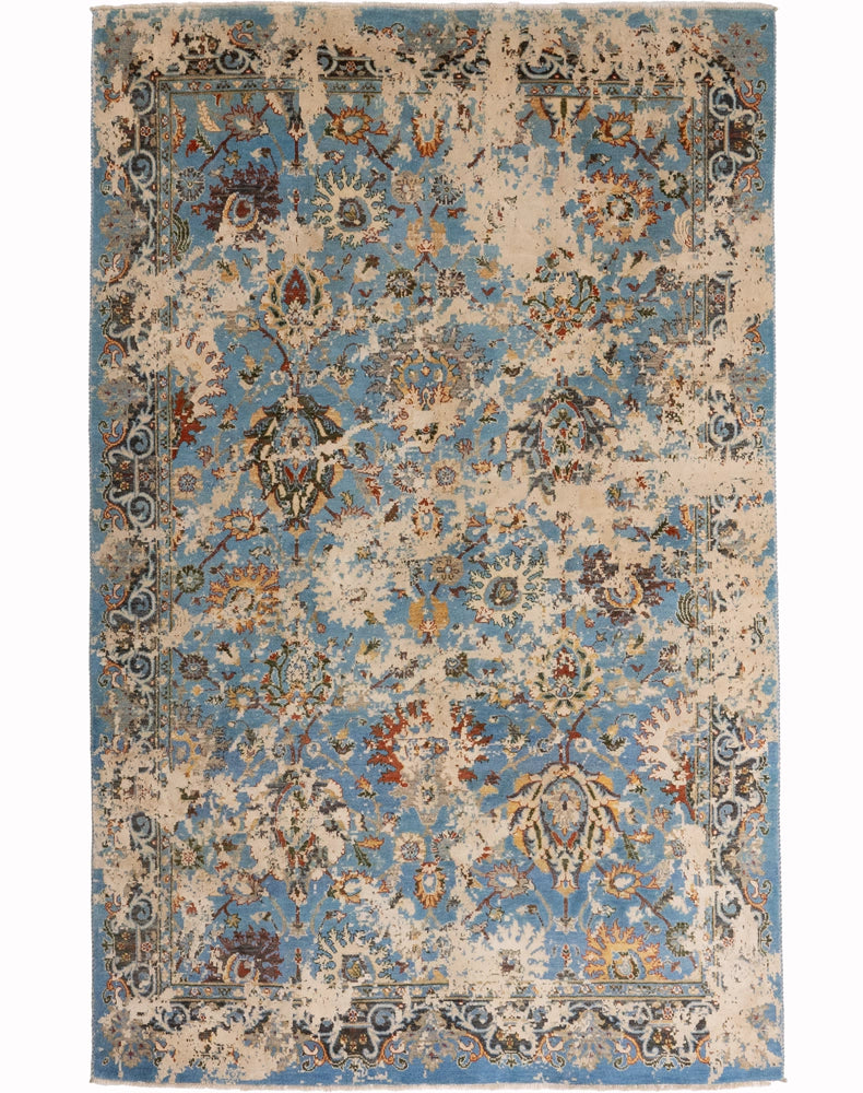 Üzerine kum serpilmiş gibi, %100 el işçiliği.