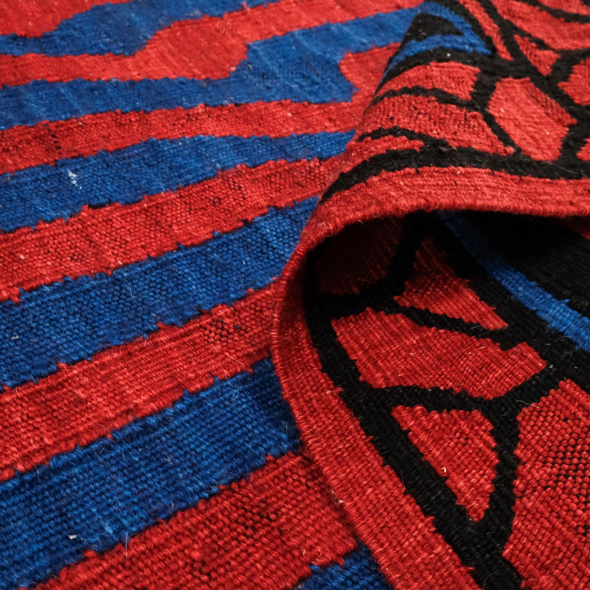 Striped Patterned Hand Woven Rug