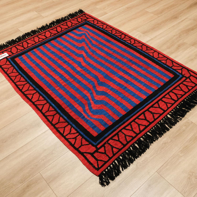 Çizgi Desenli El Dokuma Kilim, 120×180 cm Translation missing: tr.hz.card.alt_brand