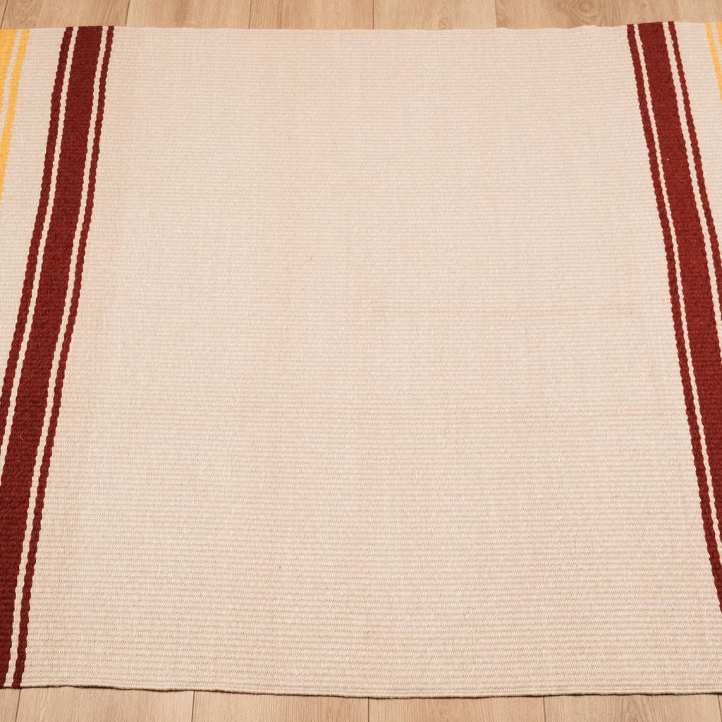 Çizgi Desenli Makine Dokuma Kilim