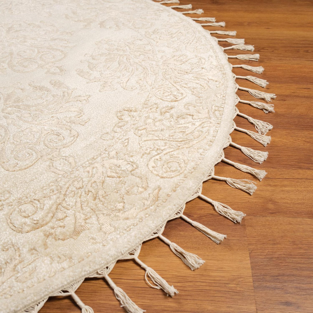 Damask Desenli El Dokuma Halı