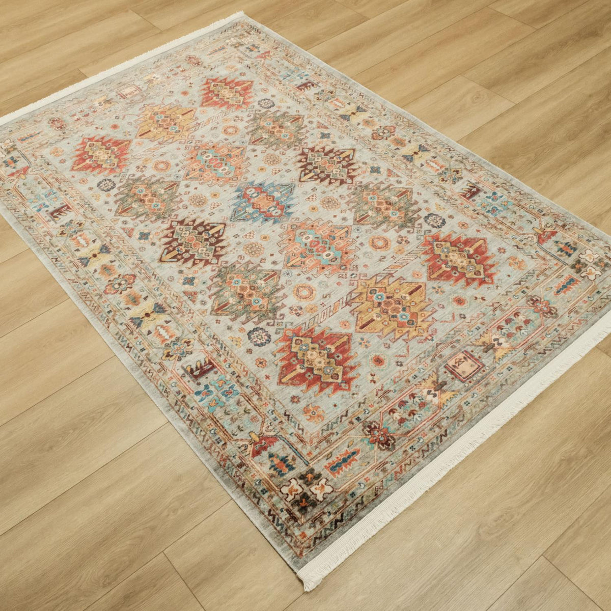 Kehribar Serisi Anadolu Desenli Makine Dokuma Klasik Tasarım Halı, 80x150 – 200x290 cm — Halıcızade