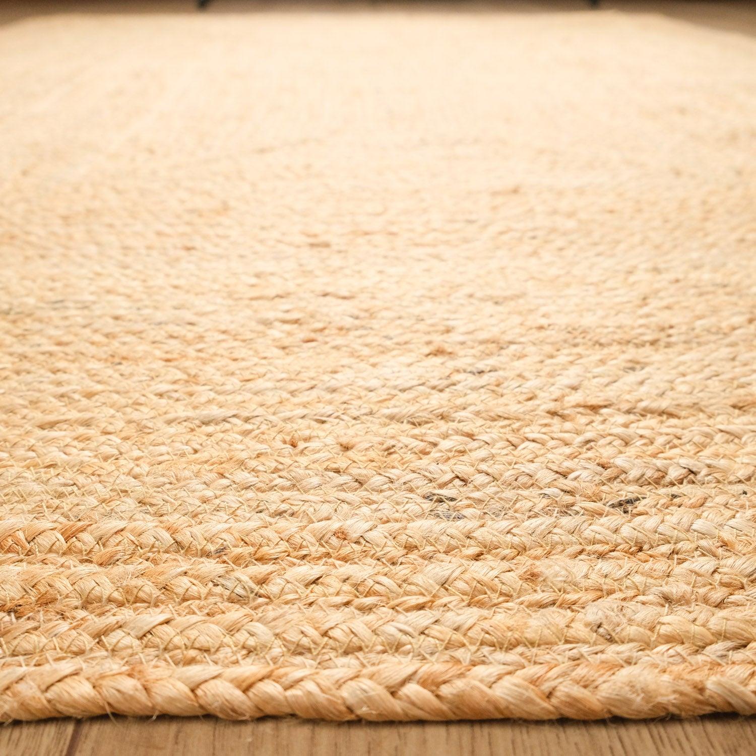 Eco Carpet Echo Jute Plain Patterned Hand Woven Carpet