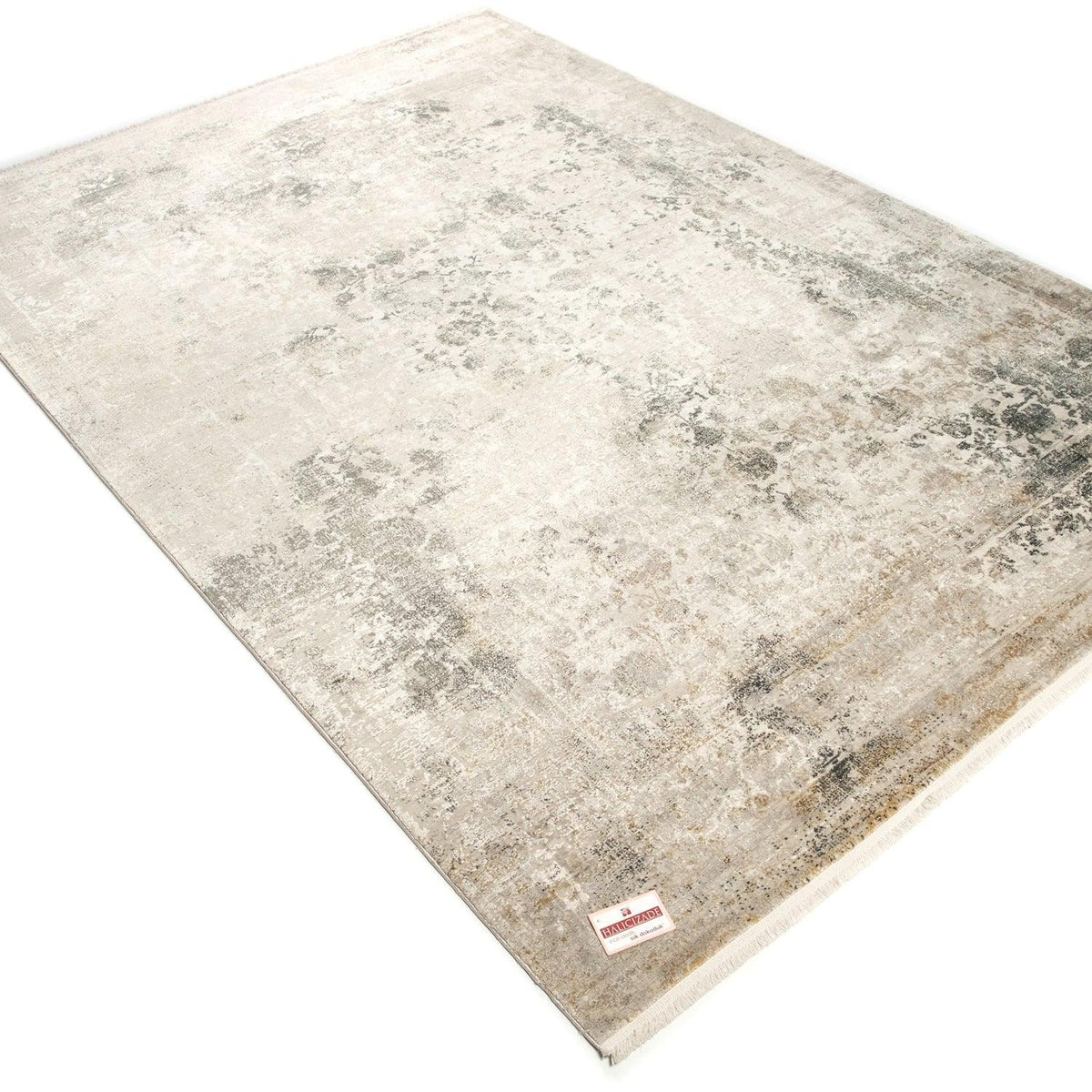 Eco Carpet Fresco Flower Patterned Machine Woven Carpet