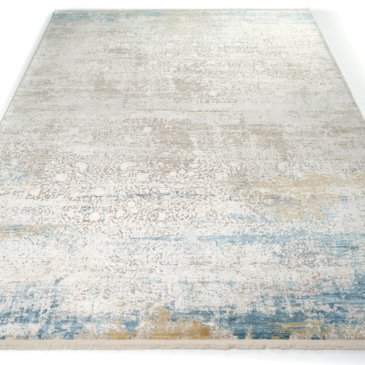 Fresco Serisi Soyut Desenli Makine Dokuma Halı — 160x230 cm