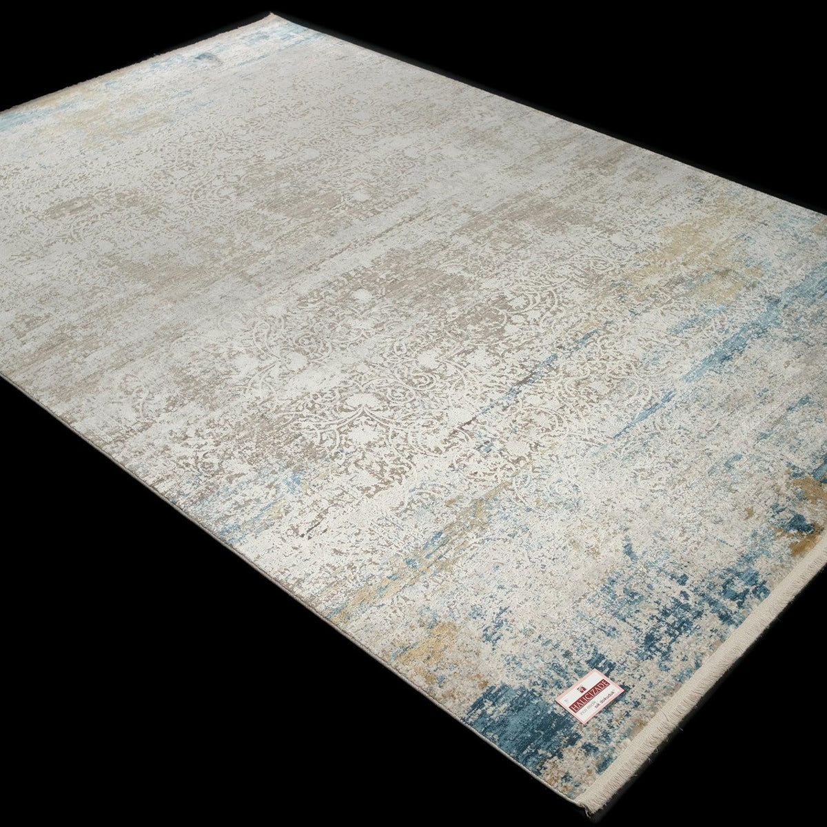 Fresco Serisi Soyut Desenli Makine Dokuma Halı — oturma odası halısı