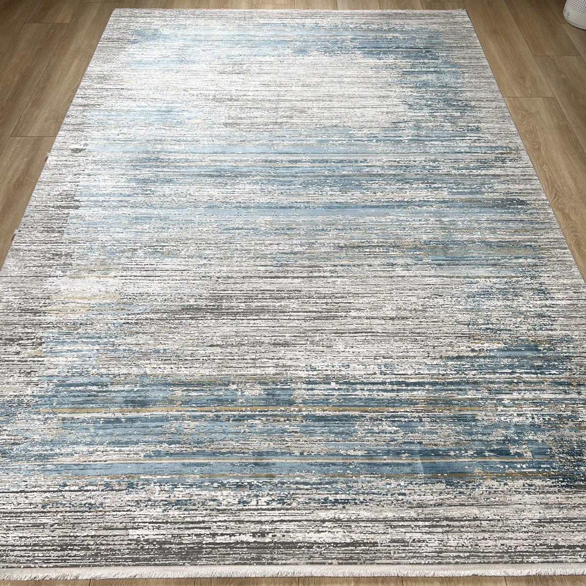 Fresco Serisi Soyut Desenli Makine Dokuma Halı — 200x290 cm