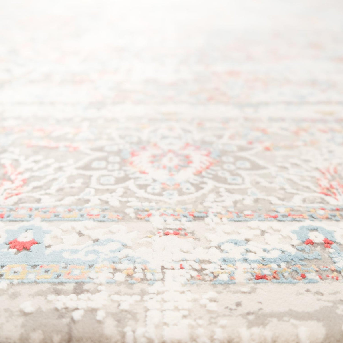 Fresco Serisi Vintage Desenli Makine Dokuma Halı — salon halısı
