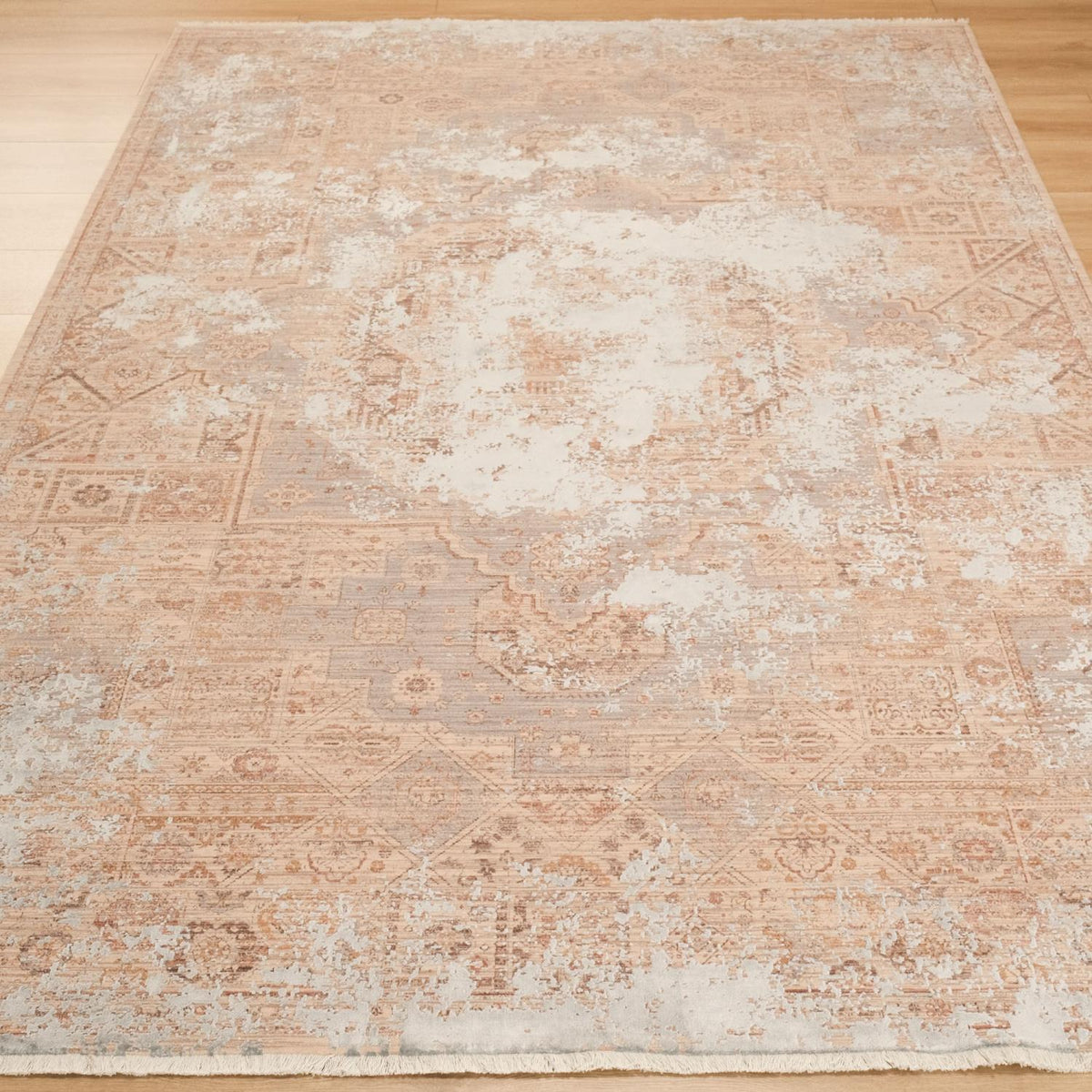 La Paz Serisi Vintage Desenli Makine Dokuma Halı — 160x230, 200x290 cm